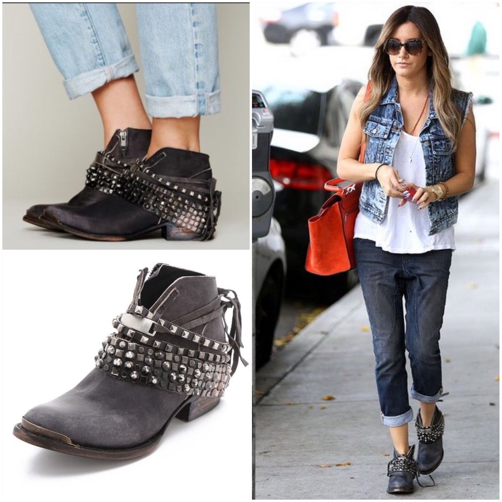FREEBIRD by STEVE MADDEN Mezcal Ankle Bootie Black